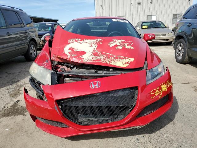 JHMZF1D47DS000515 - 2013 HONDA CR-Z RED photo 5