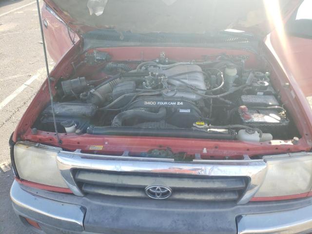 4TASN92N4YZ626256 - 2000 TOYOTA TACOMA XTRACAB PRERUNNER წითელი ფოტო 11