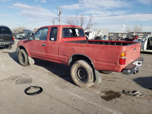 4TASN92N4YZ626256 - 2000 TOYOTA TACOMA XTRACAB PRERUNNER RED photo 2