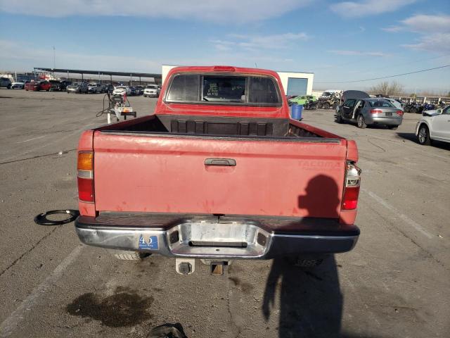 4TASN92N4YZ626256 - 2000 TOYOTA TACOMA XTRACAB PRERUNNER წითელი ფოტო 6