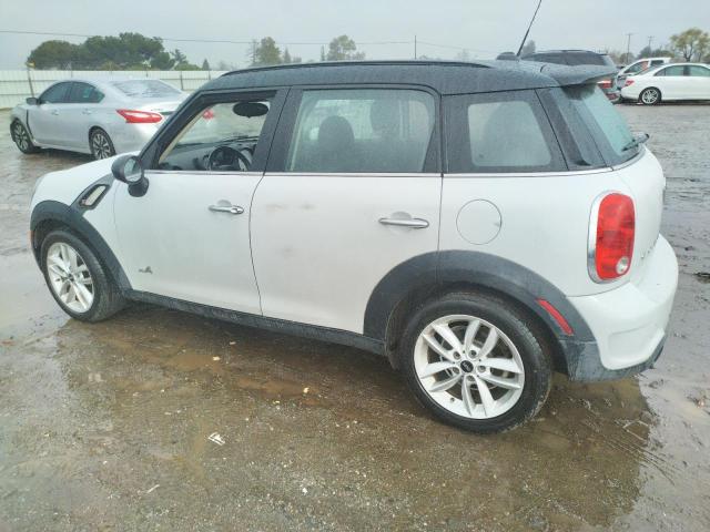 WMWZC5C51EWP36532 - 2014 MINI COOPER S COUNTRYMAN WHITE photo 2