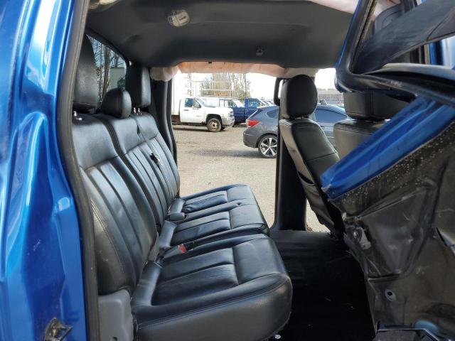 1FTFW1EF9EFC35402 - 2014 FORD F150 SUPERCREW BLUE photo 10