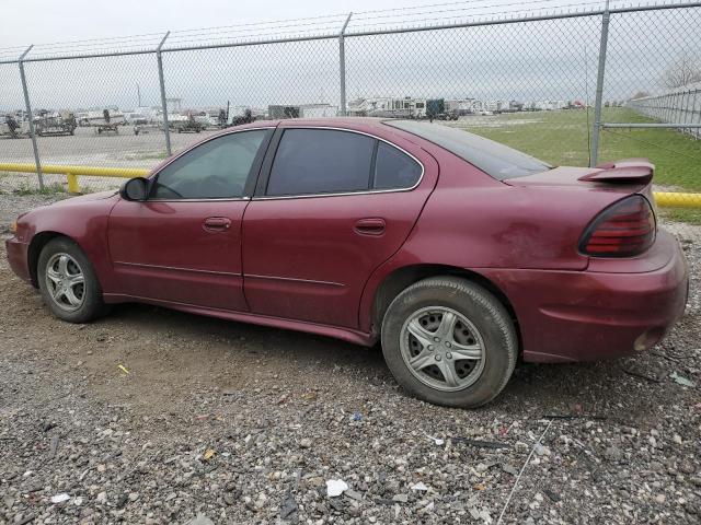 1G2NE52E45M210926 - 2005 PONTIAC GRAND AM SE RED photo 2