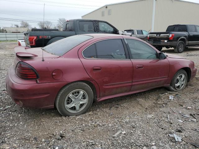 1G2NE52E45M210926 - 2005 PONTIAC GRAND AM SE RED photo 3