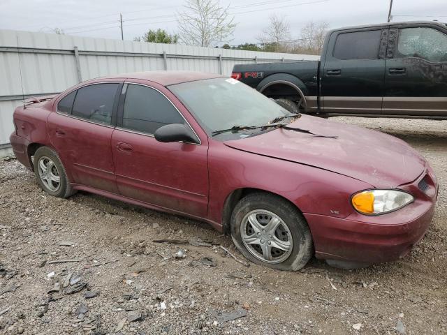 1G2NE52E45M210926 - 2005 PONTIAC GRAND AM SE RED photo 4