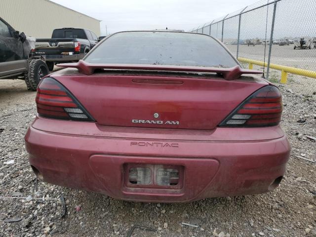 1G2NE52E45M210926 - 2005 PONTIAC GRAND AM SE RED photo 6