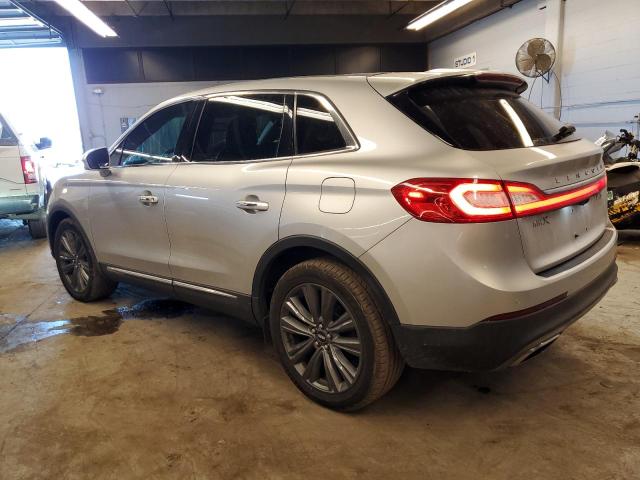 2LMPJ8LP5GBL43446 - 2016 LINCOLN MKX RESERVE Gümüş foto 2