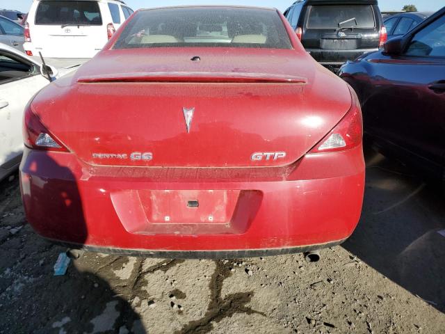 1G2ZM361X64271814 - 2006 PONTIAC G6 GTP RED photo 6