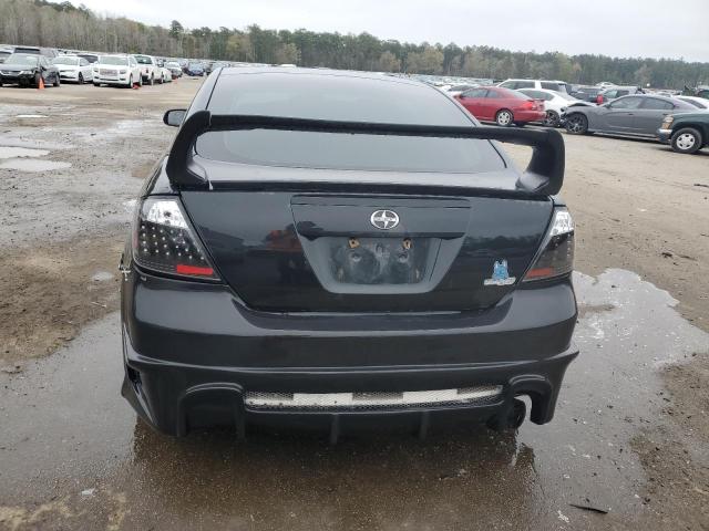 JTKDE167X80251335 - 2008 TOYOTA SCION TC BLACK photo 6