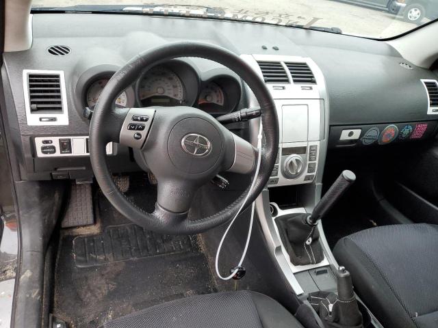JTKDE167X80251335 - 2008 TOYOTA SCION TC BLACK photo 8