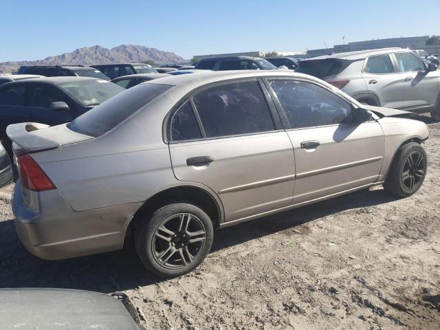 1HGES16561L026709 - 2001 HONDA CIVIC LX SILVER photo 3