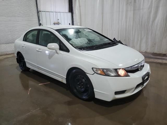 2HGFA16579H361493 - 2009 HONDA CIVIC LX WHITE photo 4