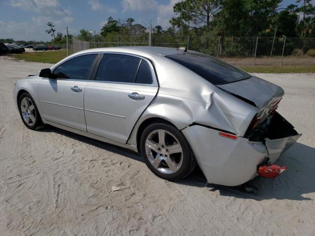 1G1ZF5E76CF202148 - 2012 CHEVROLET MALIBU 3LT SILVER photo 2