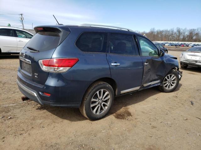 5N1AR2MM3EC610995 - 2014 NISSAN PATHFINDER S 蓝色 照片 3