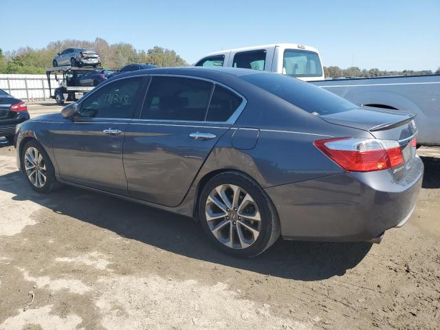 1HGCR2F55DA051688 - 2013 HONDA ACCORD SPORT GRAY photo 2