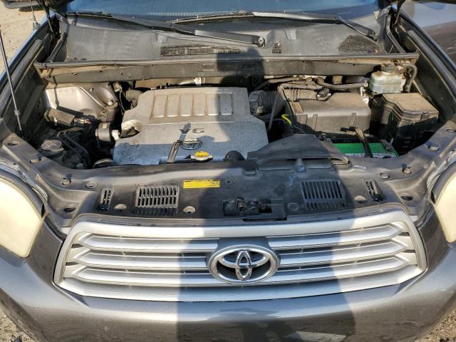 JTEDS41A082019556 - 2008 TOYOTA HIGHLANDER GRAY photo 11