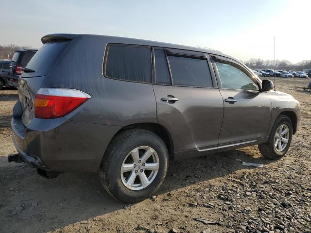 JTEDS41A082019556 - 2008 TOYOTA HIGHLANDER GRAY photo 3