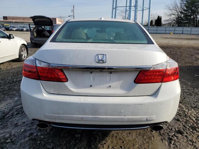 1HGCR3F88EA040556 - 2014 HONDA ACCORD EXL WHITE photo 6