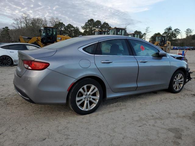 1C3CCCAB5FN741489 - 2015 CHRYSLER 200 LIMITED GRAY photo 3