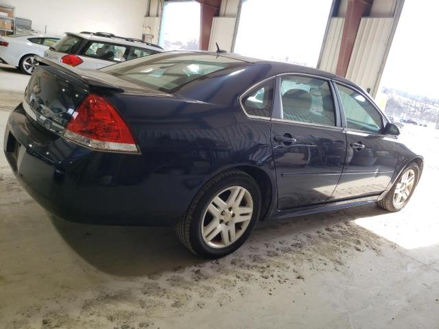 2G1WB5EK8B1166455 - 2011 CHEVROLET IMPALA LT BLUE photo 3