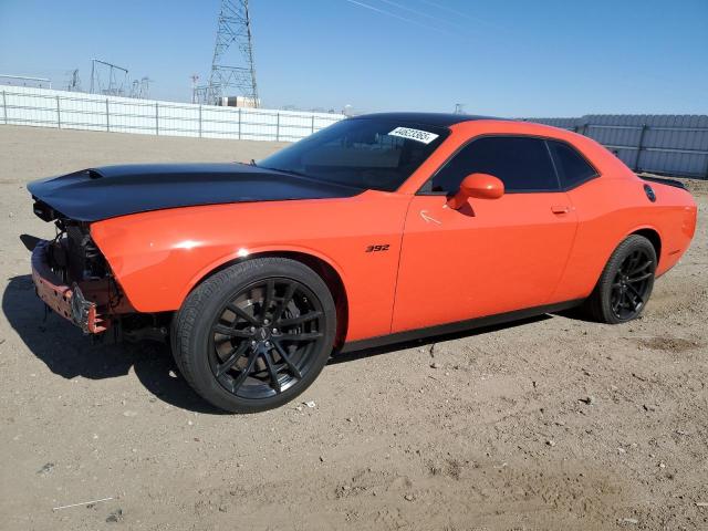 2C3CDZFJ1MH599258 - 2021 DODGE CHALLENGER R/T SCAT PACK ORANGE photo 1