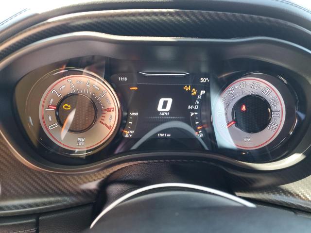 2C3CDZFJ1MH599258 - 2021 DODGE CHALLENGER R/T SCAT PACK ORANGE photo 9