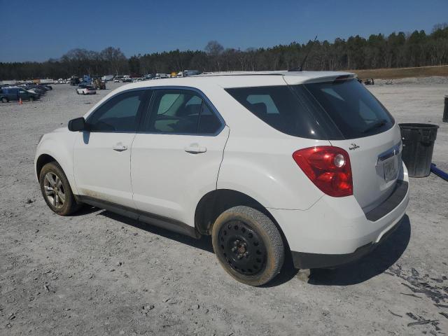 2GNALBEC7B1259044 - 2011 CHEVROLET EQUINOX LS WHITE photo 2