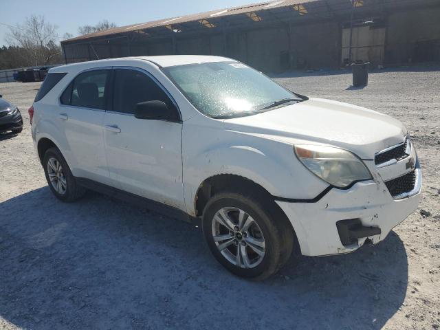 2GNALBEC7B1259044 - 2011 CHEVROLET EQUINOX LS WHITE photo 4