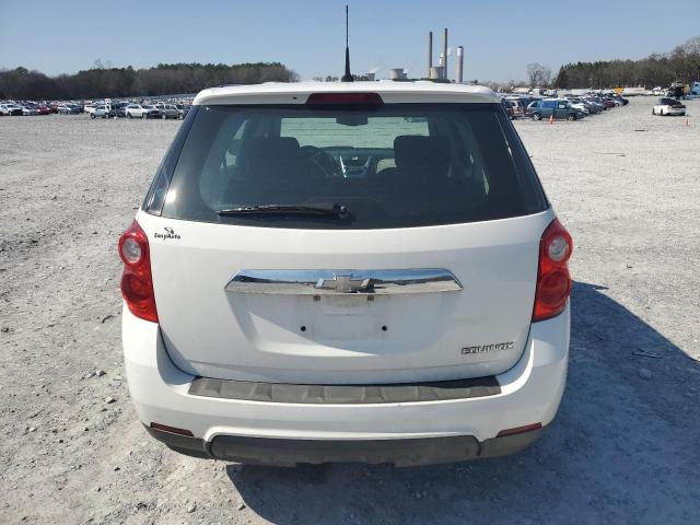 2GNALBEC7B1259044 - 2011 CHEVROLET EQUINOX LS WHITE photo 6