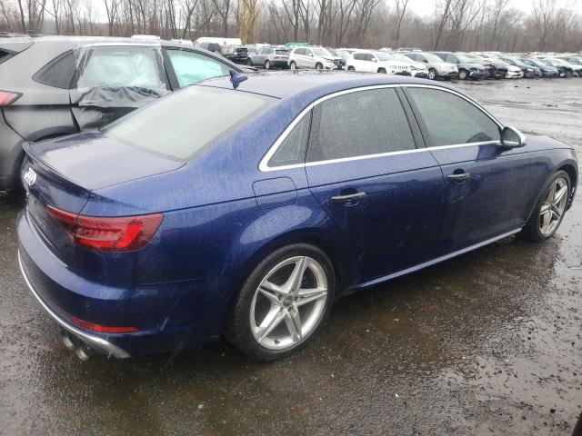 WAUB4AF44JA199222 - 2018 AUDI S4 PREMIUM PLUS BLUE photo 3