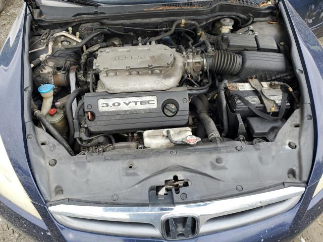 1HGCM66547A101555 - 2007 HONDA ACCORD EX BLUE photo 11