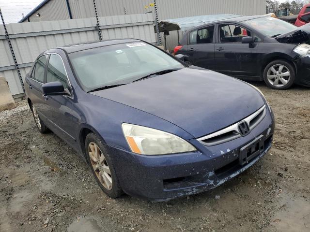 1HGCM66547A101555 - 2007 HONDA ACCORD EX BLUE photo 4