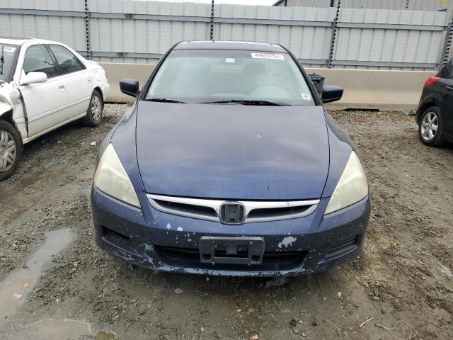 1HGCM66547A101555 - 2007 HONDA ACCORD EX BLUE photo 5