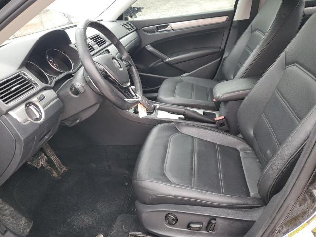 1VWLA7A3XKC008682 - 2019 VOLKSWAGEN PASSAT WOLFSBURG BLACK photo 7
