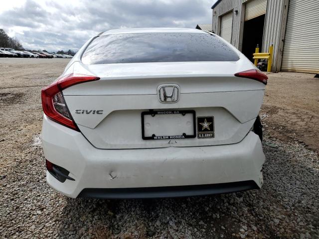 19XFC2F58JE004550 - 2018 HONDA CIVIC LX WHITE photo 6