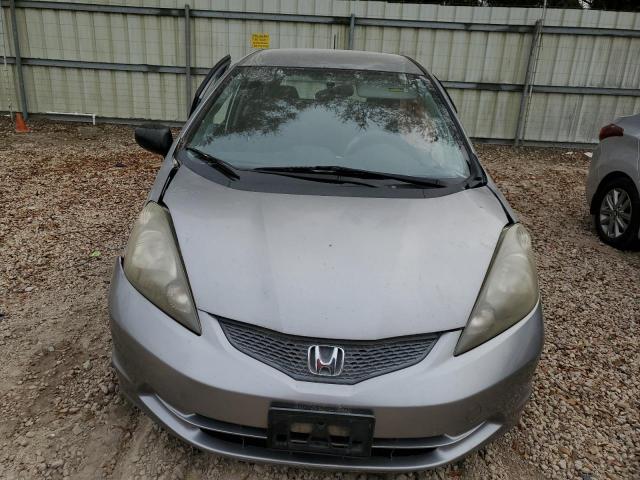 JHMGE8H24AC006595 - 2010 HONDA FIT SILVER photo 5