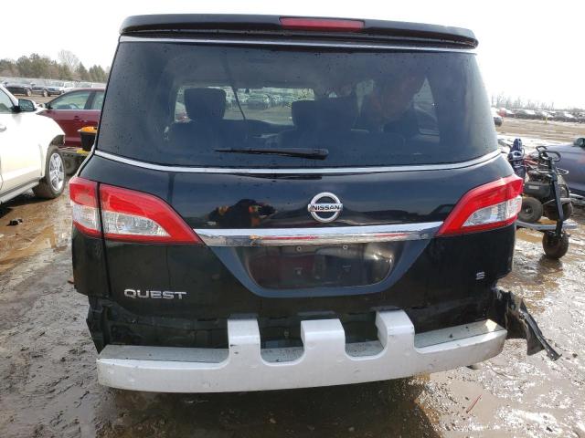 JN8AE2KP0C9031250 - 2012 NISSAN QUEST S BLACK photo 6