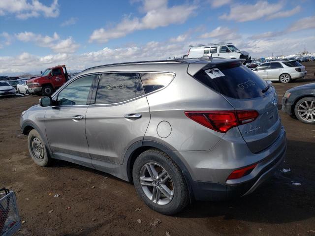 5XYZUDLB3JG514646 - 2018 HYUNDAI SANTA FE S GRAY photo 2