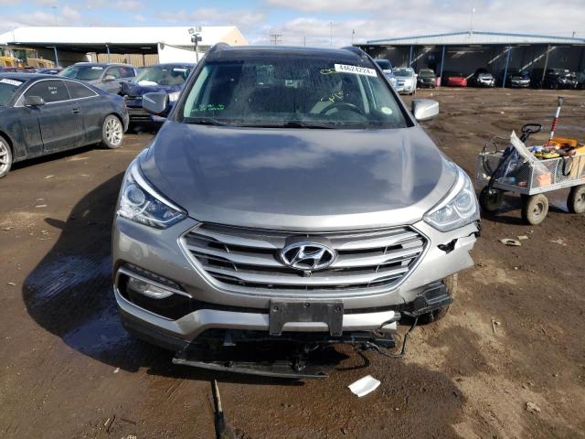 5XYZUDLB3JG514646 - 2018 HYUNDAI SANTA FE S GRAY photo 5