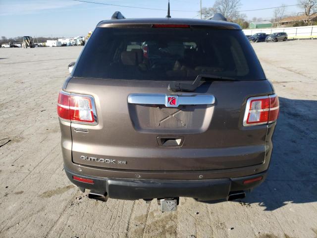 5GZLRWED9AJ135120 - 2010 SATURN OUTLOOK XR BROWN photo 6