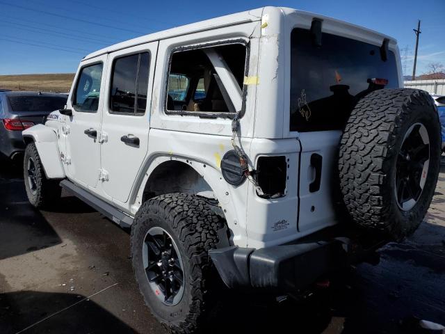 1C4HJXFNXKW512098 - 2019 JEEP WRANGLER RUBICON WHITE photo 2