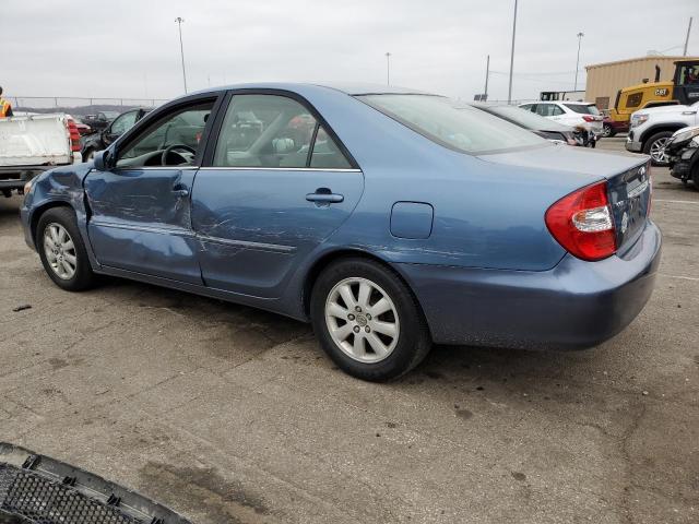 4T1BE32K54U853675 - 2004 TOYOTA CAMRY LE BLUE photo 2
