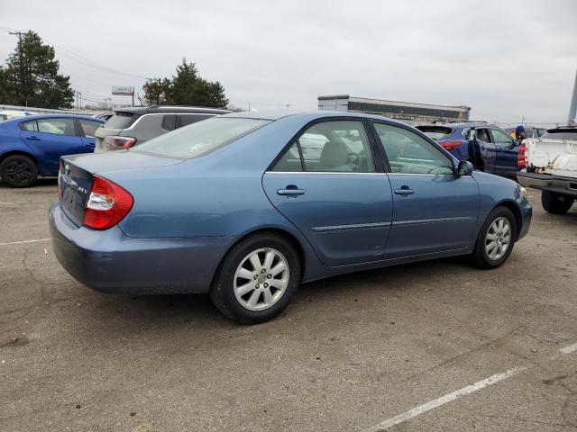 4T1BE32K54U853675 - 2004 TOYOTA CAMRY LE BLUE photo 3