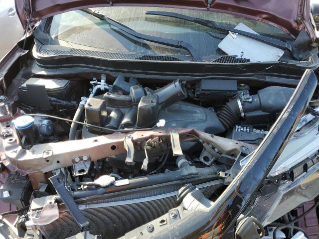 5FNYF8H59MB043162 - 2021 HONDA PASSPORT EXL BURGUNDY photo 12