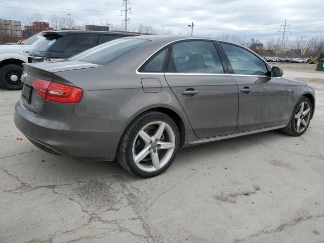 WAUFFAFLXEA076629 - 2014 AUDI A4 PREMIUM PLUS GRAY photo 3