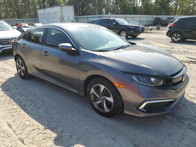 2HGFC2F60LH521455 - 2020 HONDA CIVIC LX GRAY photo 4