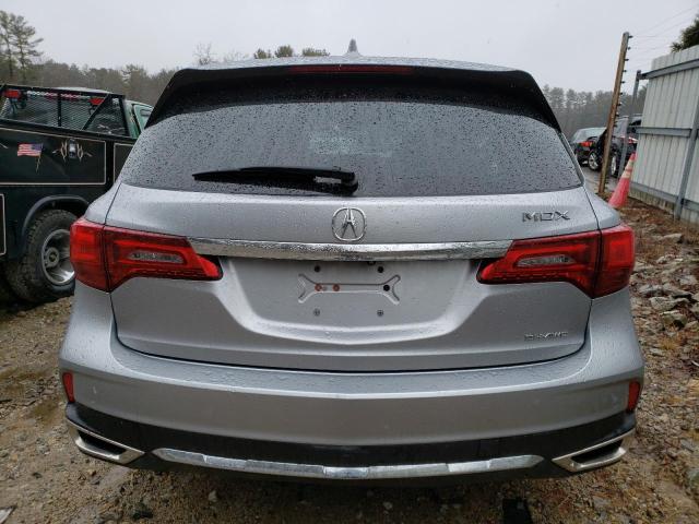 5FRYD4H54HB012971 - 2017 ACURA MDX TECHNOLOGY SILVER photo 6