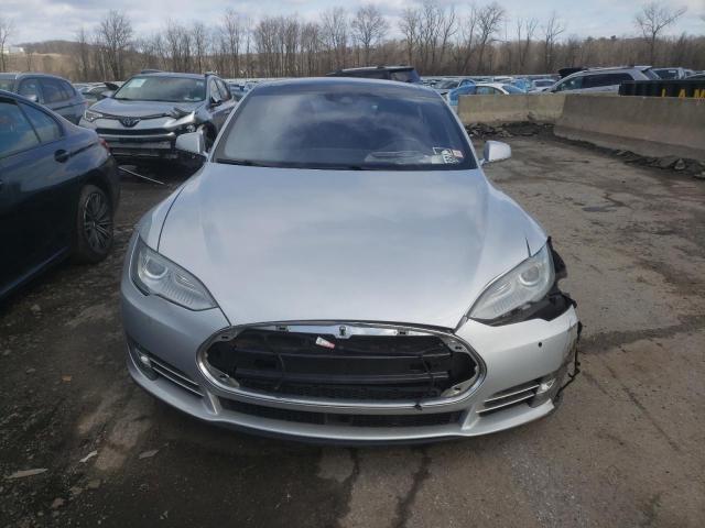 5YJSA1E29GF122602 - 2016 TESLA MODEL S SILVER photo 5