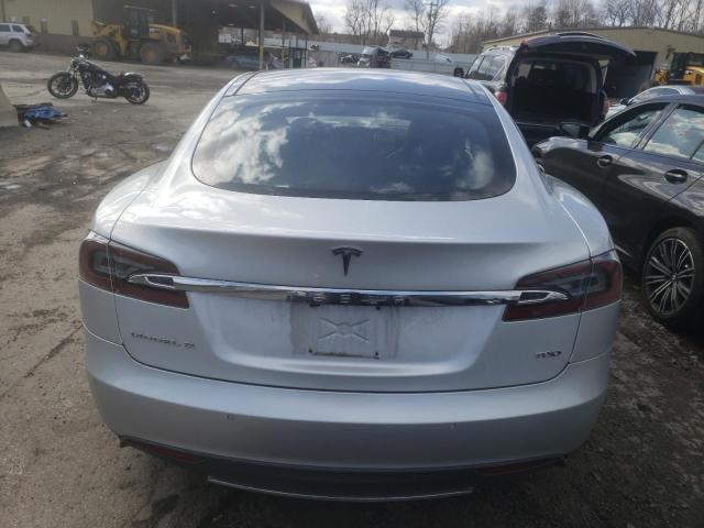 5YJSA1E29GF122602 - 2016 TESLA MODEL S ვერცხლისფერი ფოტო 6