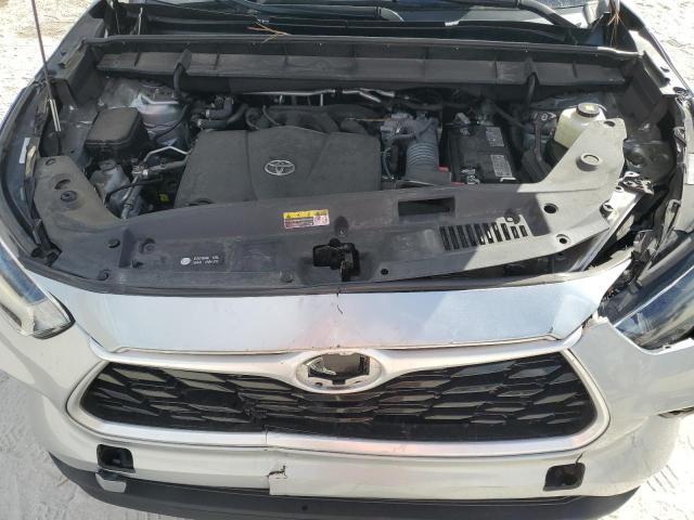 5TDGZRAHXMS058228 - 2021 TOYOTA HIGHLANDER XLE 银色 照片 12